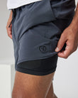 Elevate Kore Short Lined 7" | Navy